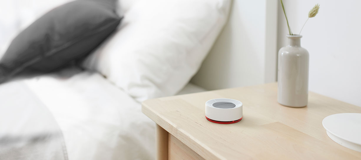 Notfallknopf an Stufen